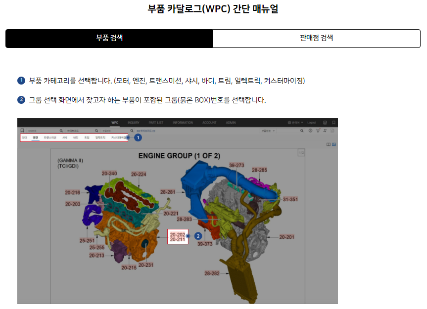 현대모비스 WPC 매뉴얼