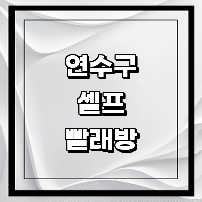 인천 연수구 셀프빨래방
