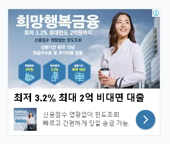 희망행복금융 비대면 대출