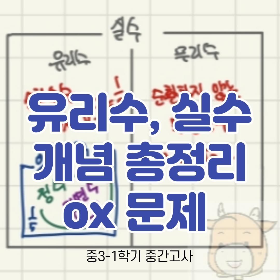  순환소수, 무리수, 유리수 개념 정리 + ox 문제