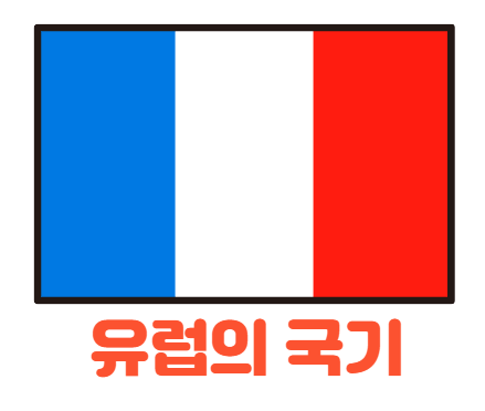  유럽 국기가 비슷한 이유, 유럽의 삼색기