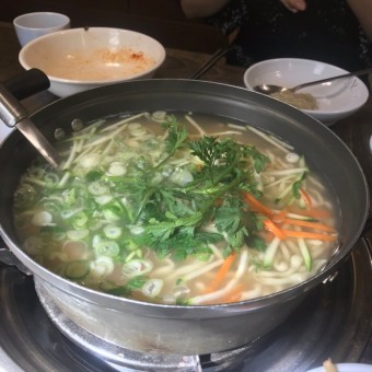 손만두전골