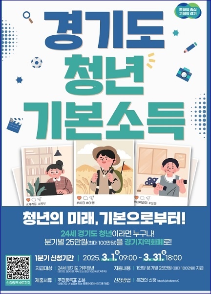 경기도 청년기본소득 : 신청 방법 및 지원 대상 안내