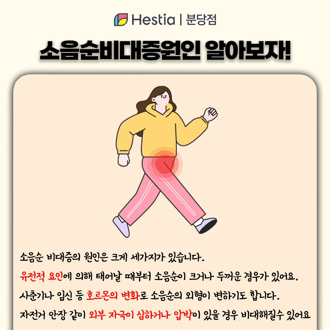 소음순비대증원인 소음순겹주름 소음순비대증원인 어떻게 될까요?