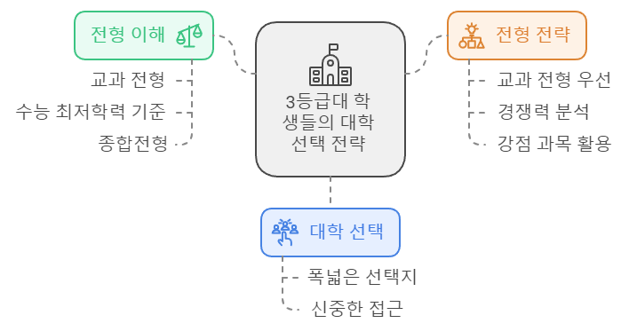 3등급 학생들의 입시 전략