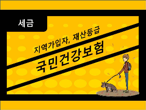 대표 이미지&#44; 썸네일 - 국민건강보험 직장가입자 재산