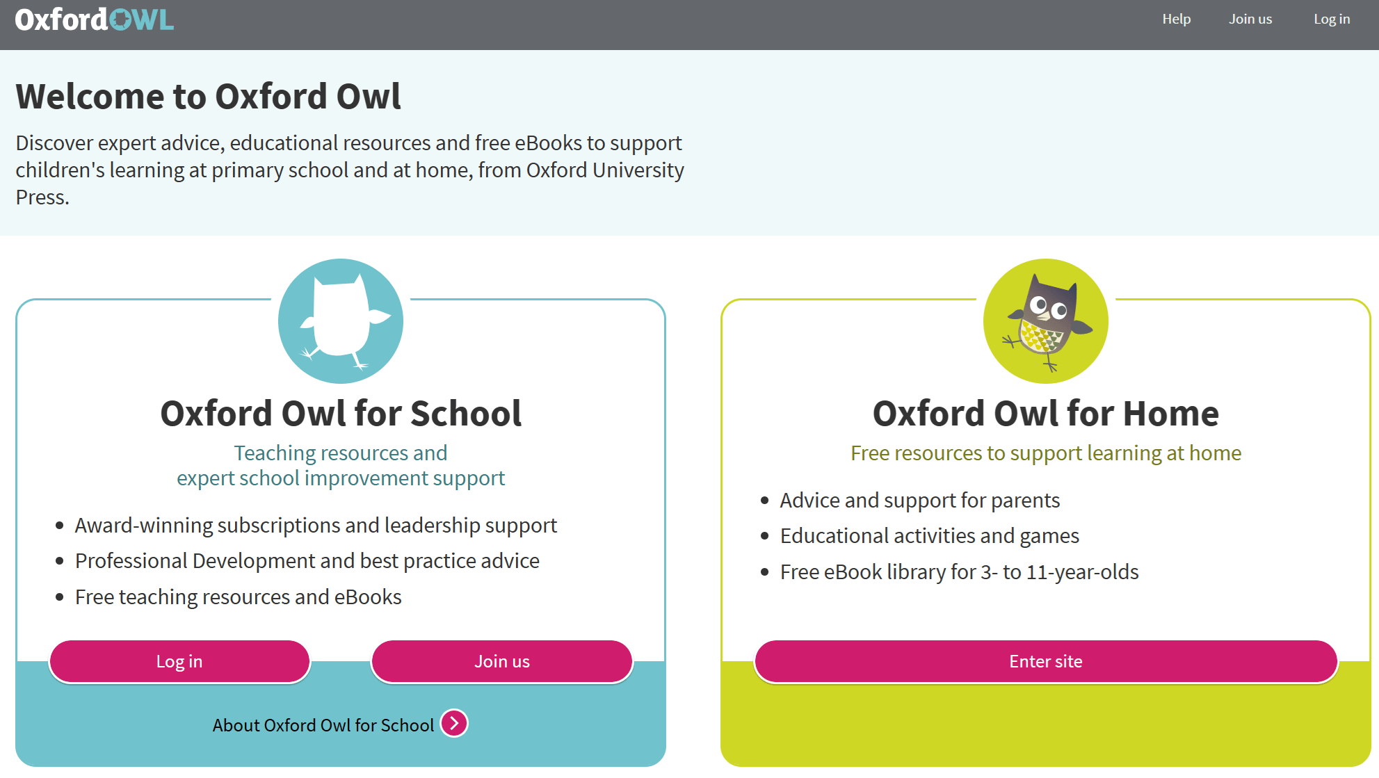 Oxford Owl 소개