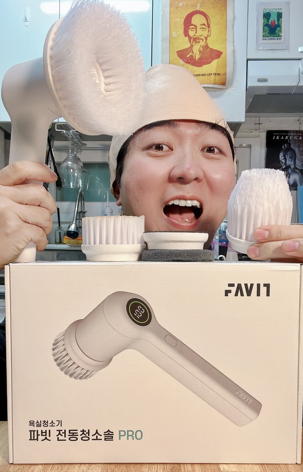 화장실청소 끝판! 파빗 자동전동솔 화장실청소 끝판! 파빗 자동전동솔