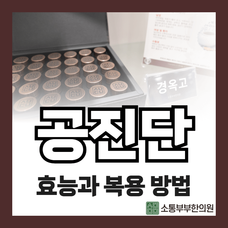  공진단 효능 꼭 알아야 할 5가지와 복용 방법