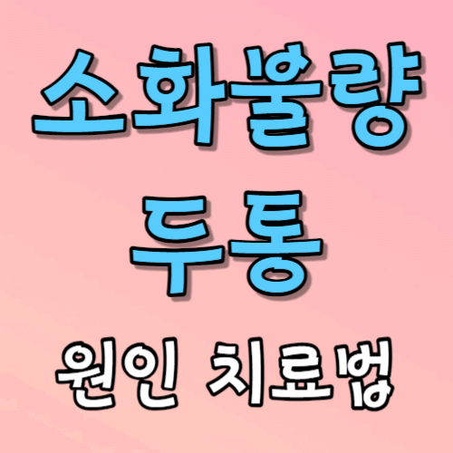 소화불량 두통 증상 원인 치료법