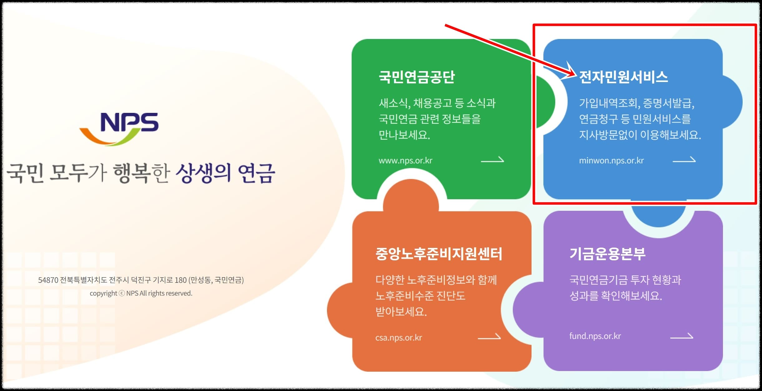 국민연금 수령액조회방법, 수령나이 알아보기