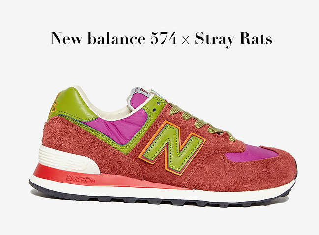  THE DRAW 예정 정보 - New balance 574 X Stray Rats