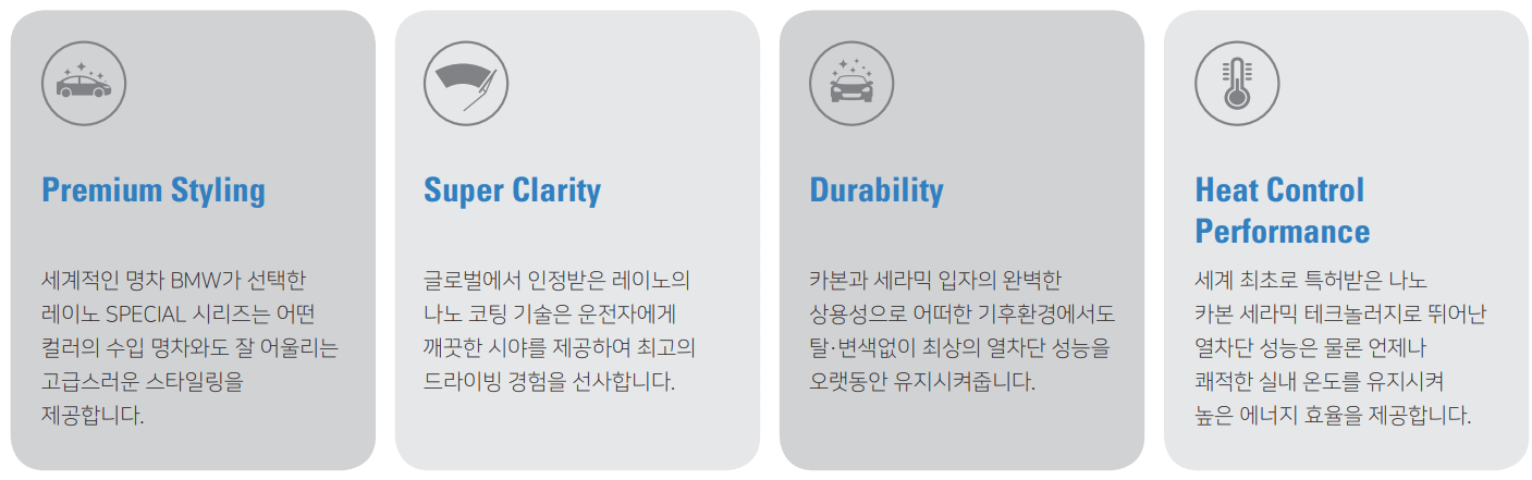 레이노 스페셜 특징