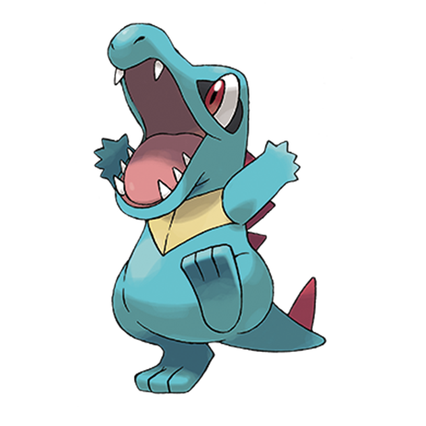  [포켓몬도감]  No. 158 리아코 Totodile #158