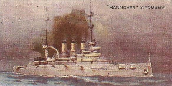 제4해군사단 기함 하노버 도이치란트급 전함