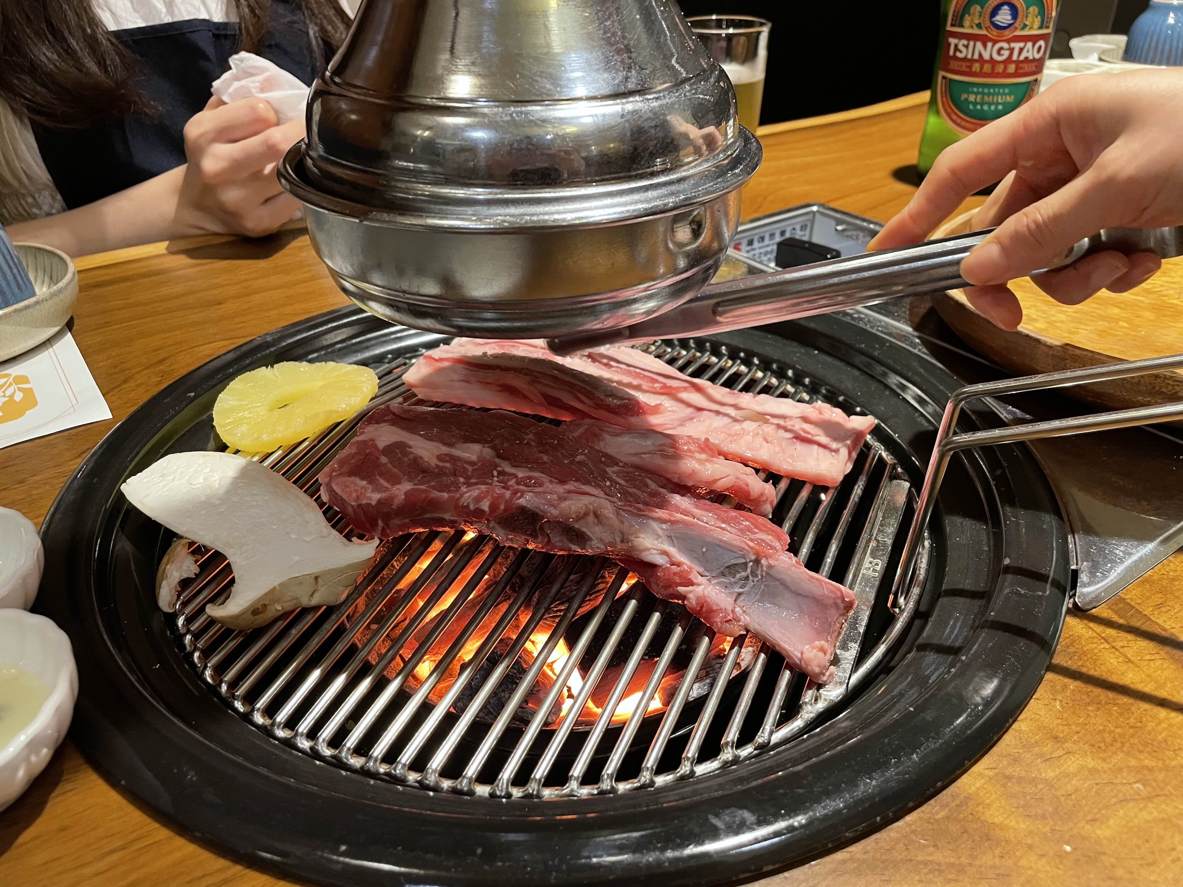  [서울/여의도] 양고기 맛집 화우연 여의도 커피를 먹을 수 있는 마호가니 카페