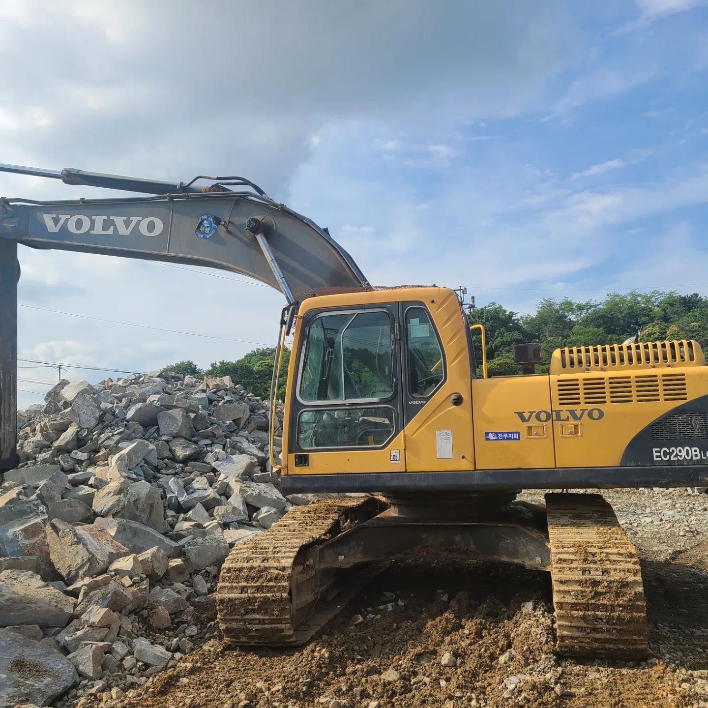  볼보 VOLVO EC290B모델 2008년식 2700만원 판매합니다