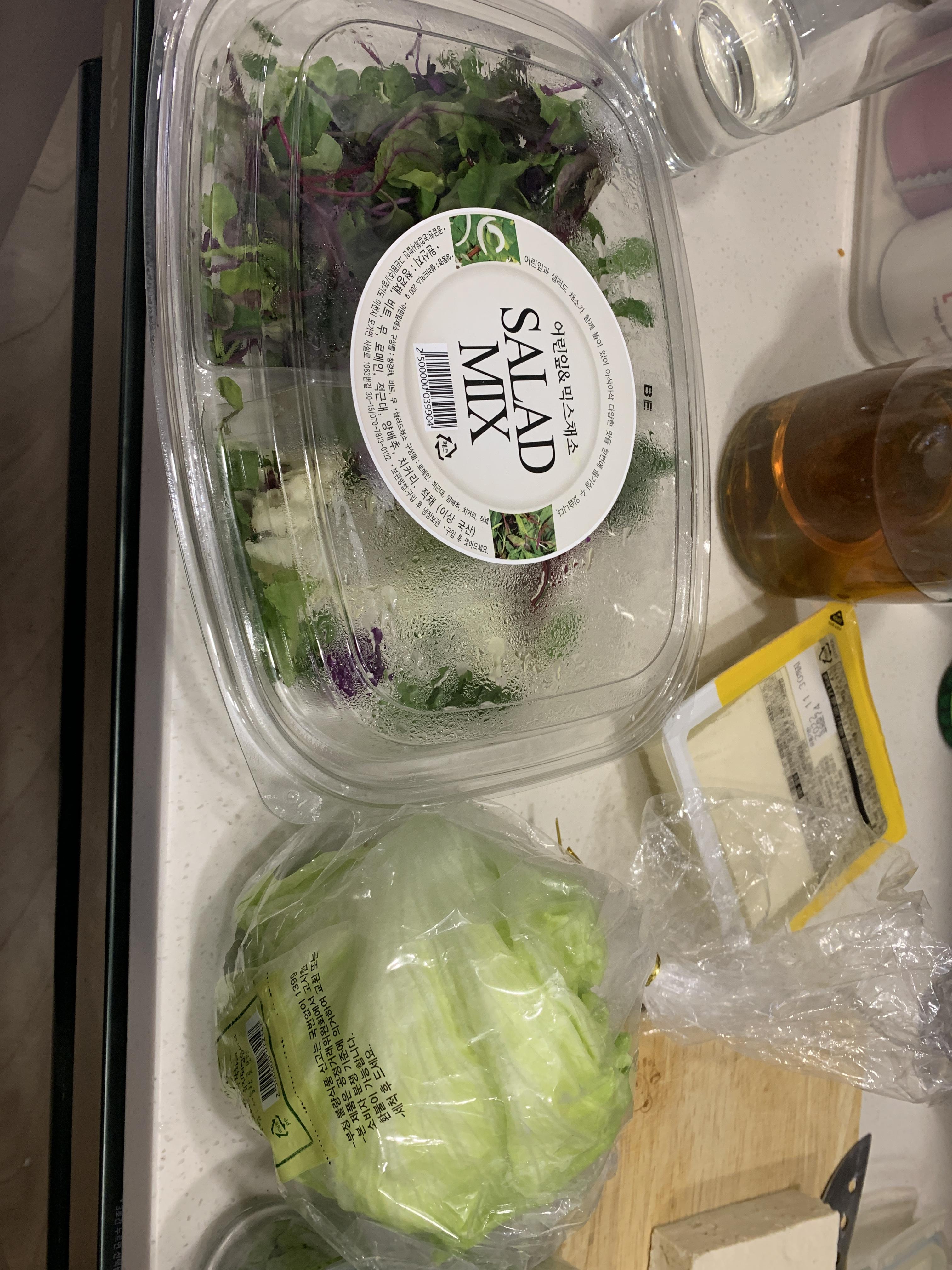  [고지혈증,다이어트] 평일 직장인 점심 샐러드 도시락, 닭가슴살샐러드