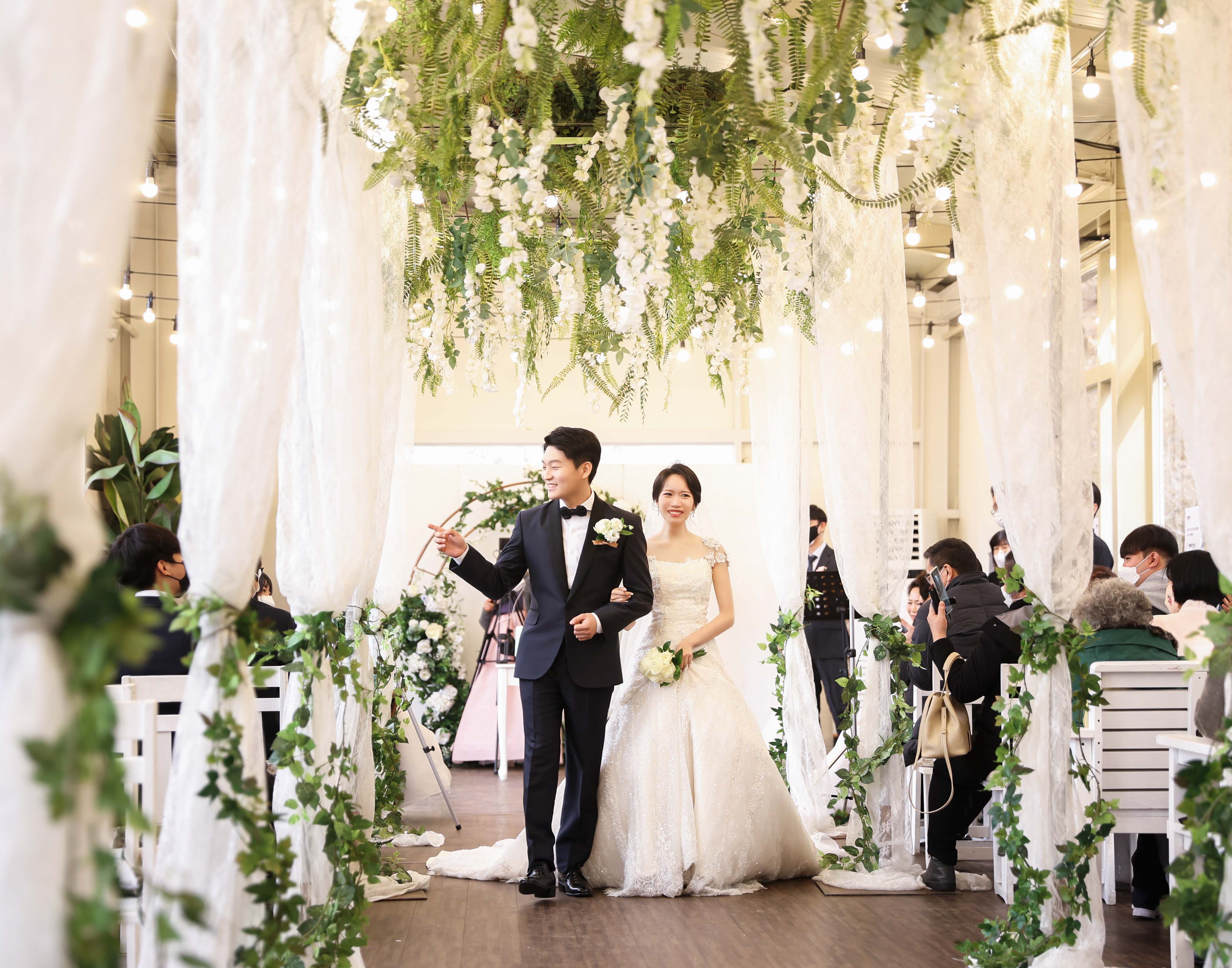  의왕 뜰안채 결혼식 본식스냅촬영 정원스튜디오!