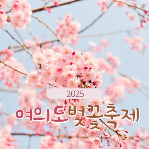 2025 여의도 벚꽃축제