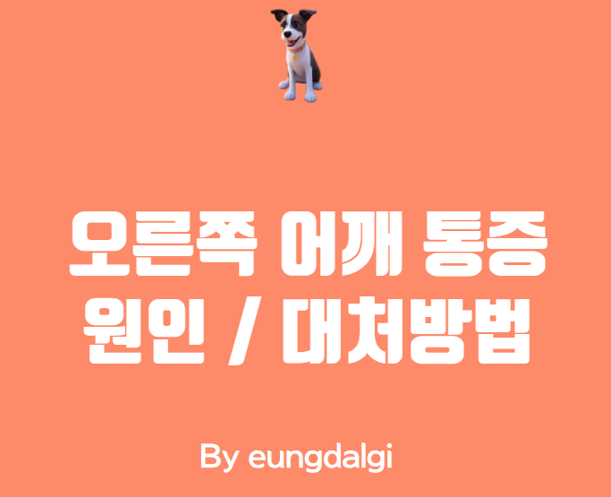  오른쪽 어깨 통증: 원인과 대처 방법