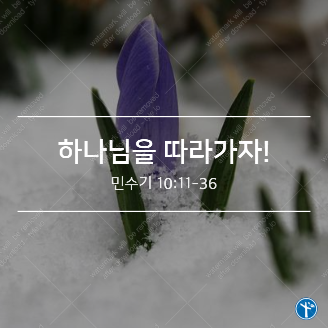  하나님을 따라가자!