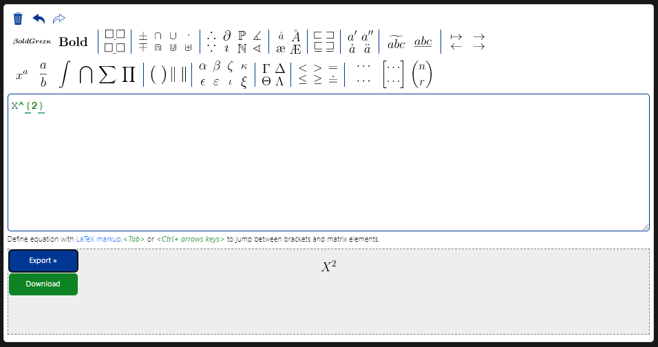 LaTex를 이용한 본문에 특수 문자 입력하기