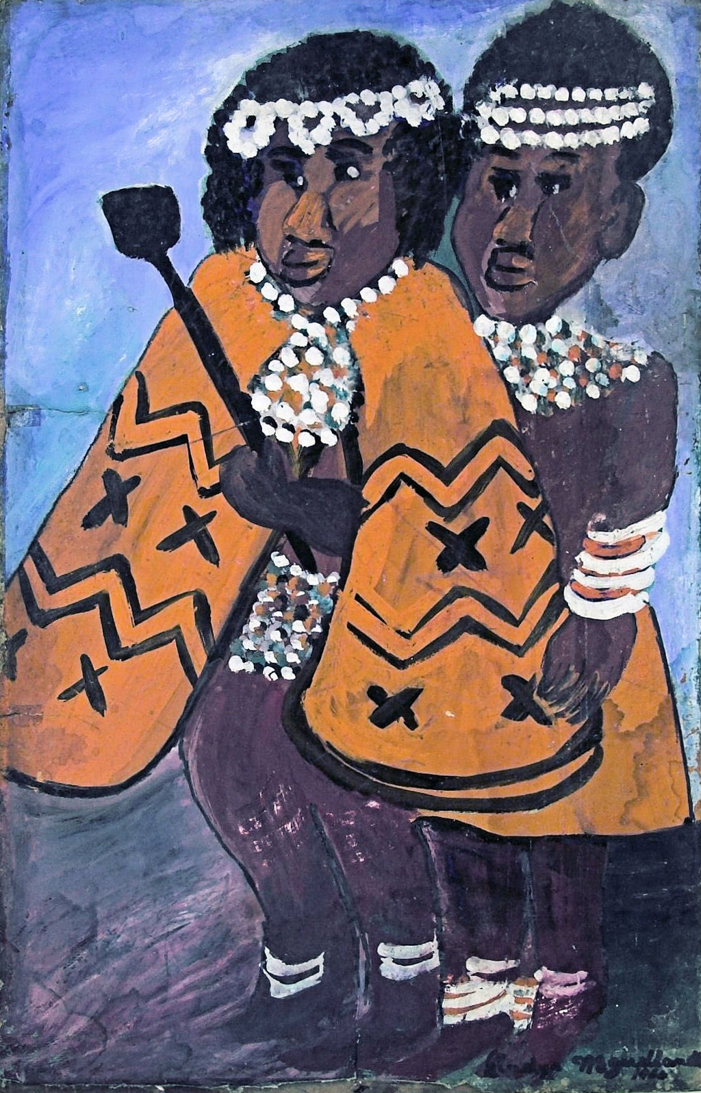 글래디스 므구들랜들루(Gladys Mgudlandlu)&#44; 남아프리카 공화국&#44; 예술가&#44; 1917-1979