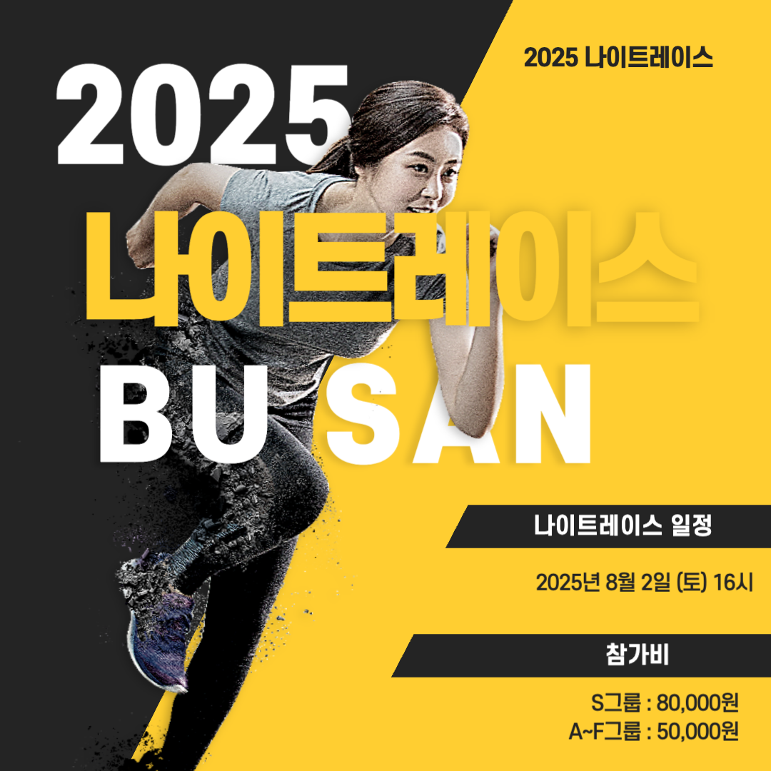 2025나이트레이스부산