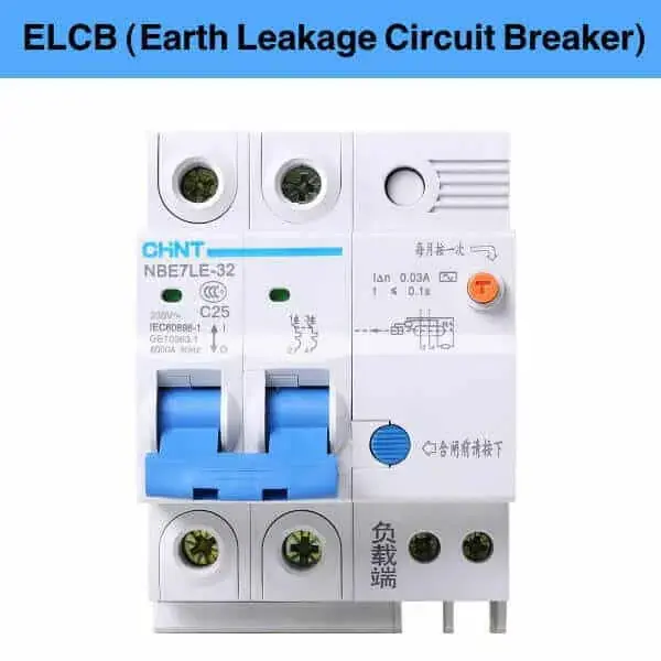 ELCB (누전 회로 차단기)