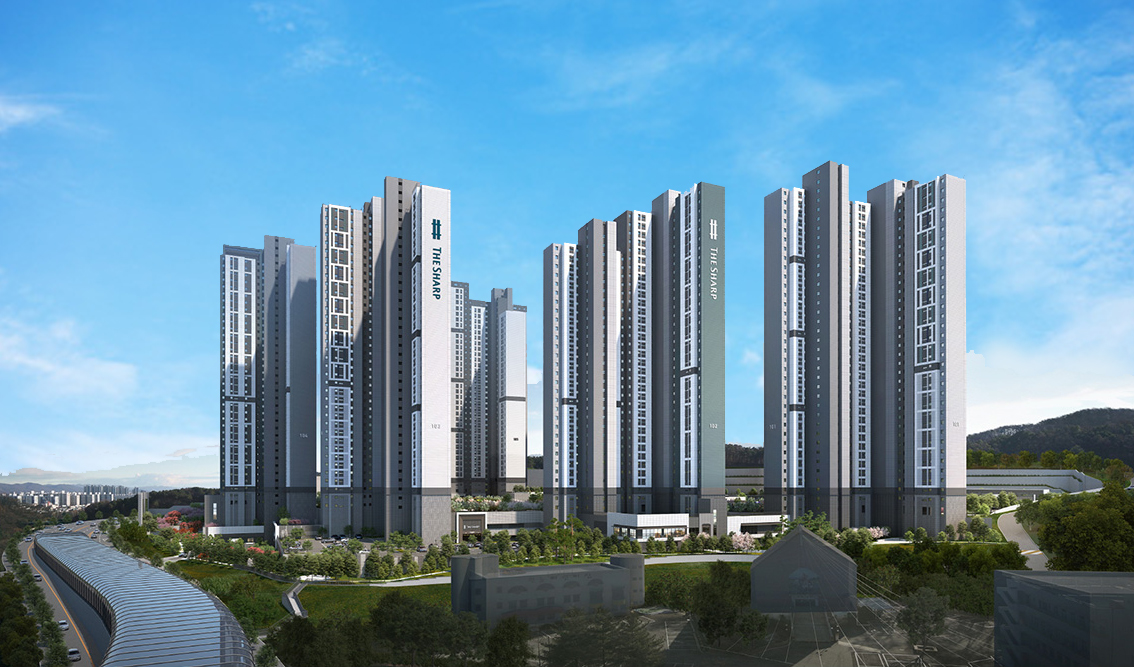  살고싶은 아파트 더샵 청주 그리니티 분양