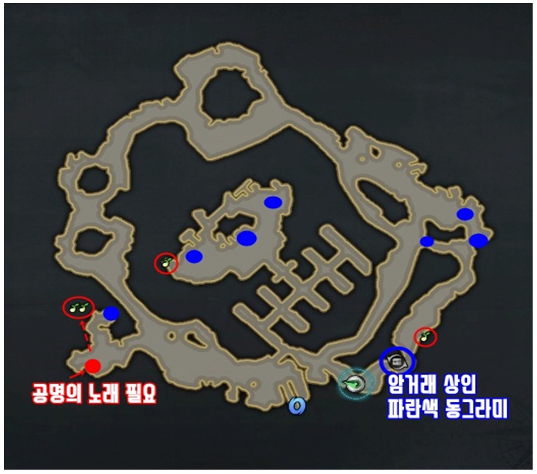  해적마을 아틀라스 모코코 위치, 섬의 마음