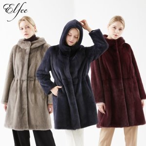 엘페 휘메일 풀스킨 롱 밍크 코트 EC02
