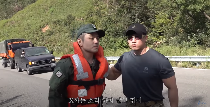  가짜사나이2기/3화 명장면 리뷰-1(14번과 로건)
