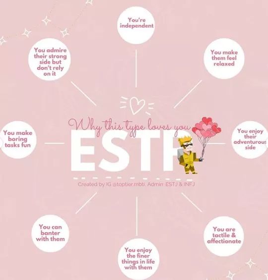  당신이 ESTP(수완좋은 활동가형) 유형에게 사랑받는 이유