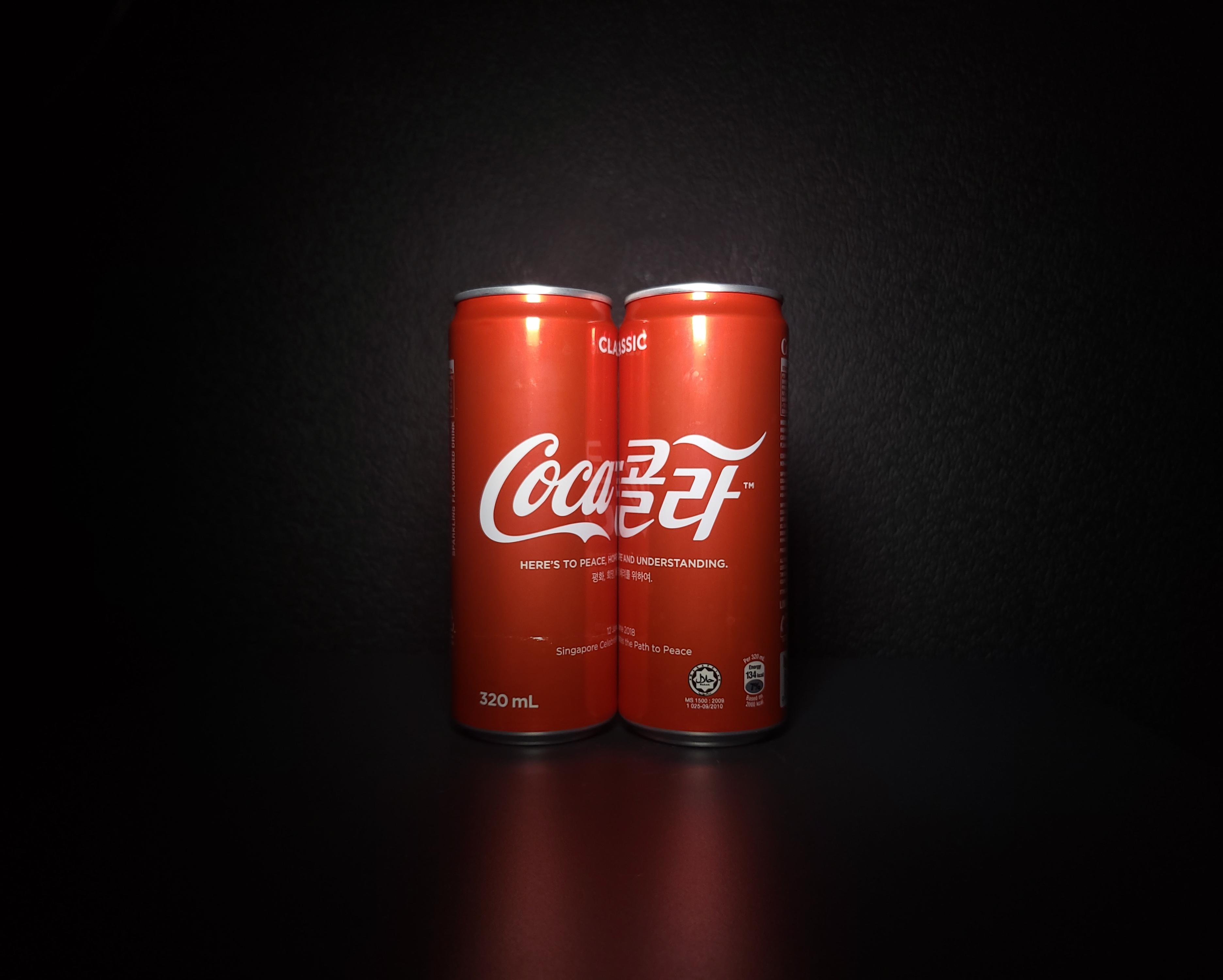  [북미정상회담] 코카콜라, 회담축하 'Coca 콜라' 로고 캔
