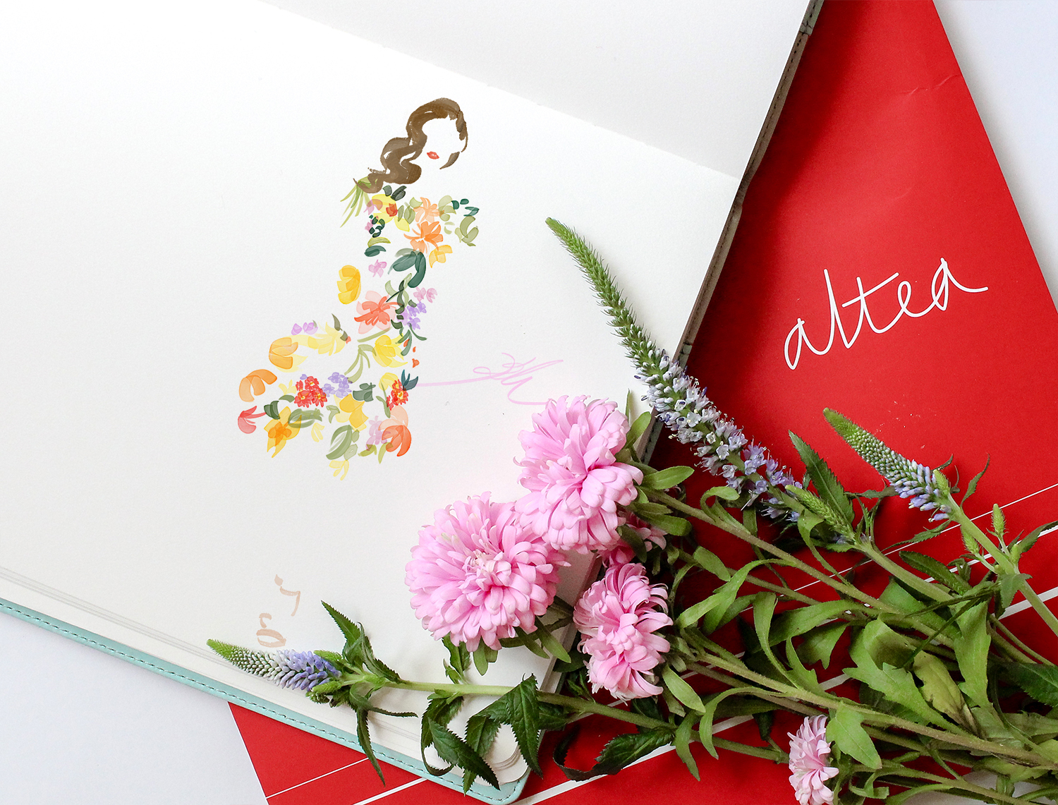  Spring Blossom Dress