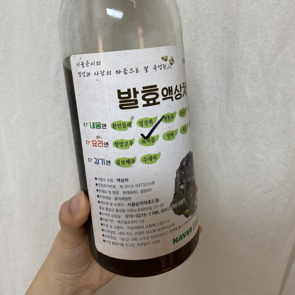  쇠비름 효능 & 내돈내산한 효소 후기