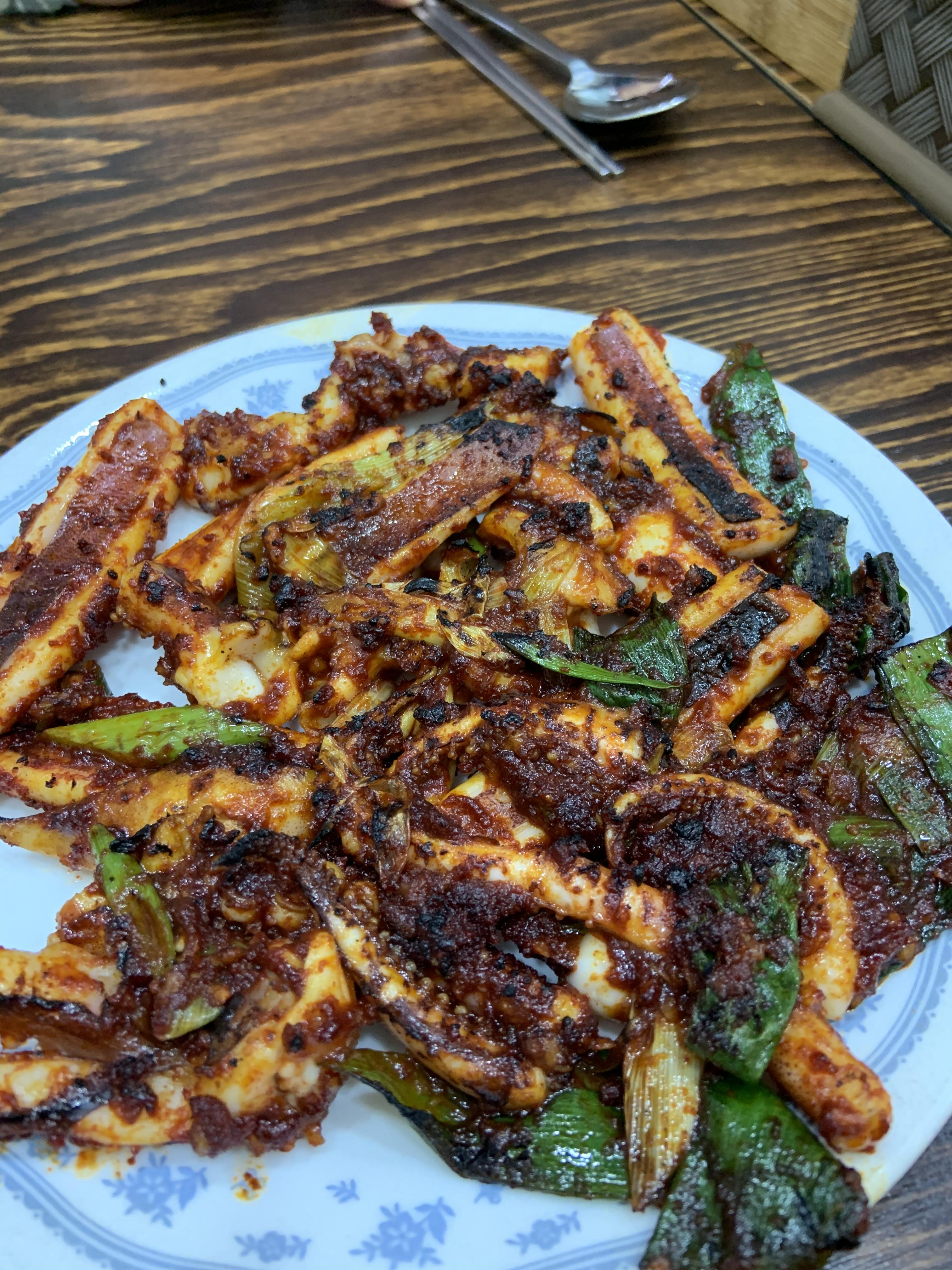  백종원 3대천왕 경북 예천 맛집 석쇠구이 오징어 불고기'용궁단골식당'