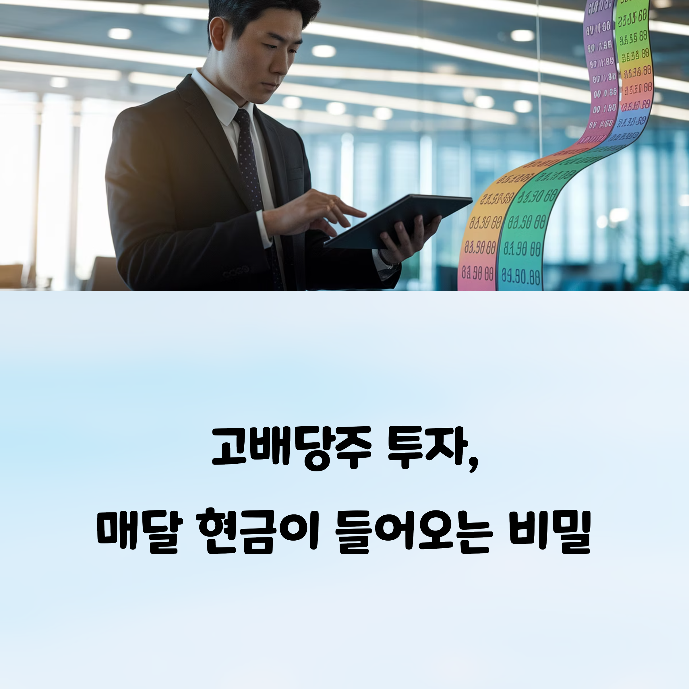 매달 배당금 받는 법, 고배당 ETF로 월급처럼 만드는 투자법