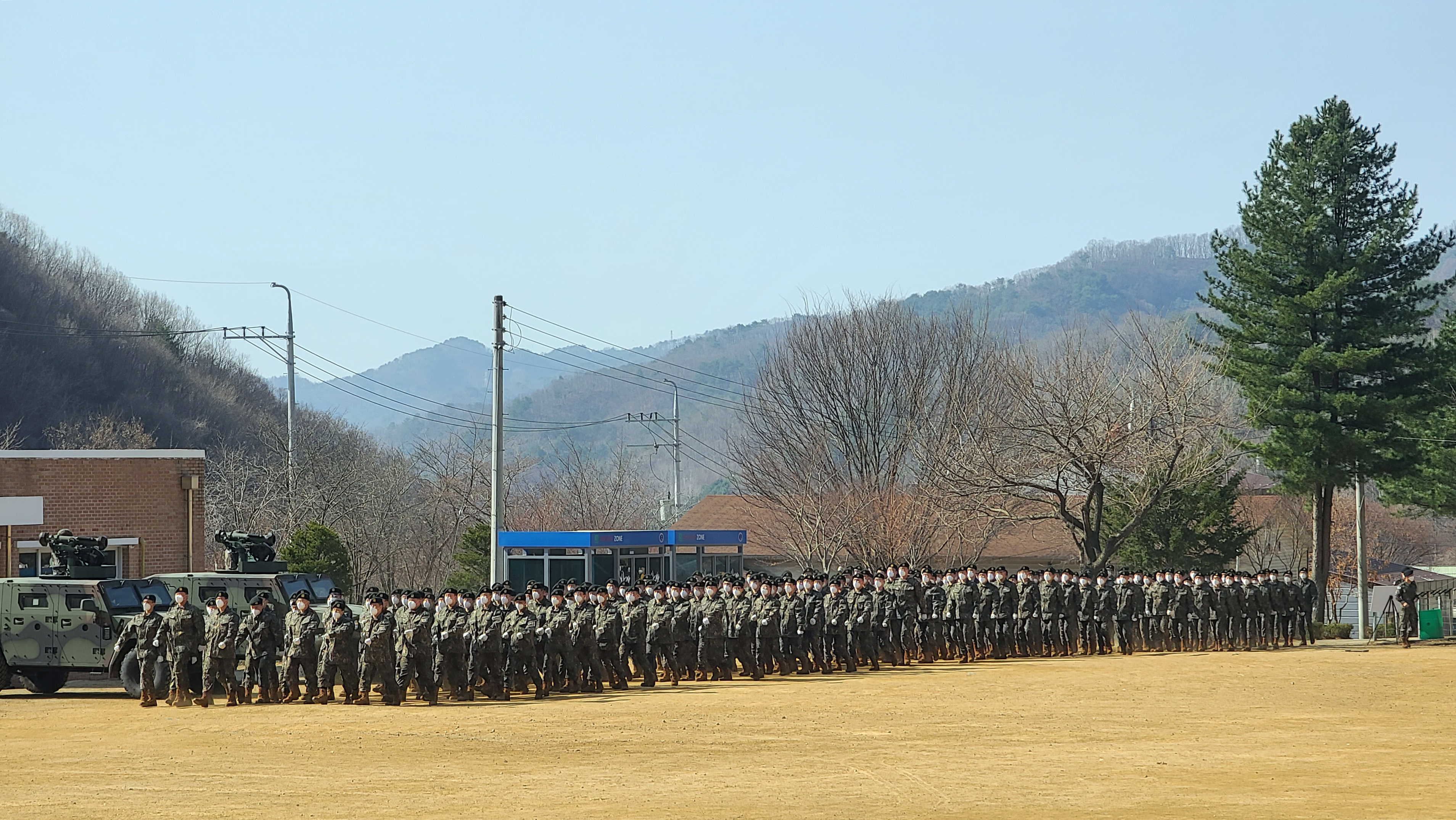 7 보병사단 신병교육 수료식