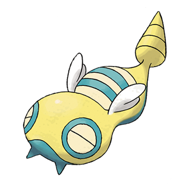  [포켓몬도감]  No. 206 노고치 Dunsparce #206
