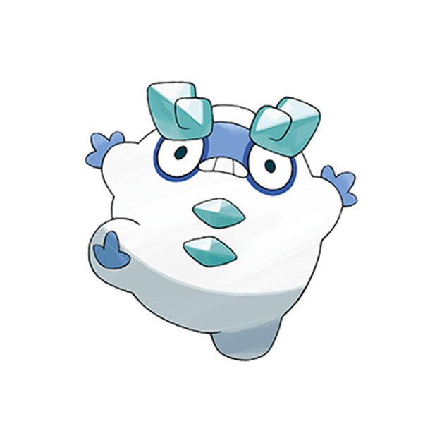  [포켓몬도감]  No. 554 달막화 Darumaka #554 Galarian Form