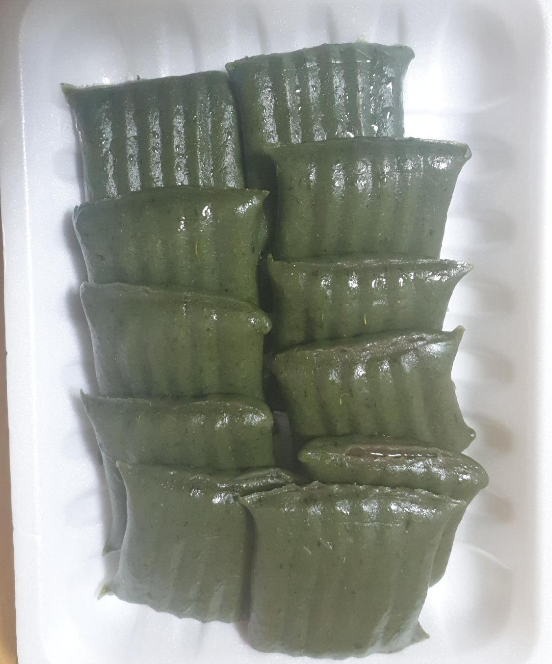  [문정] 시루나무떡집 - 팥소 쑥 절편(앙꼬절편)