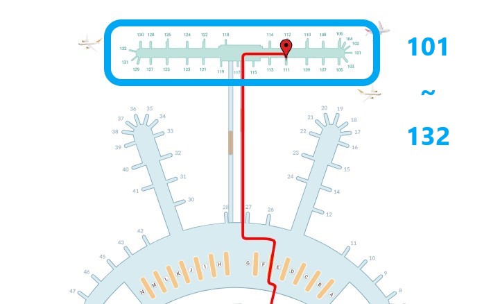 인천공항 체크인카운터부터 탑승구까지 빠르게 이동하는 방법