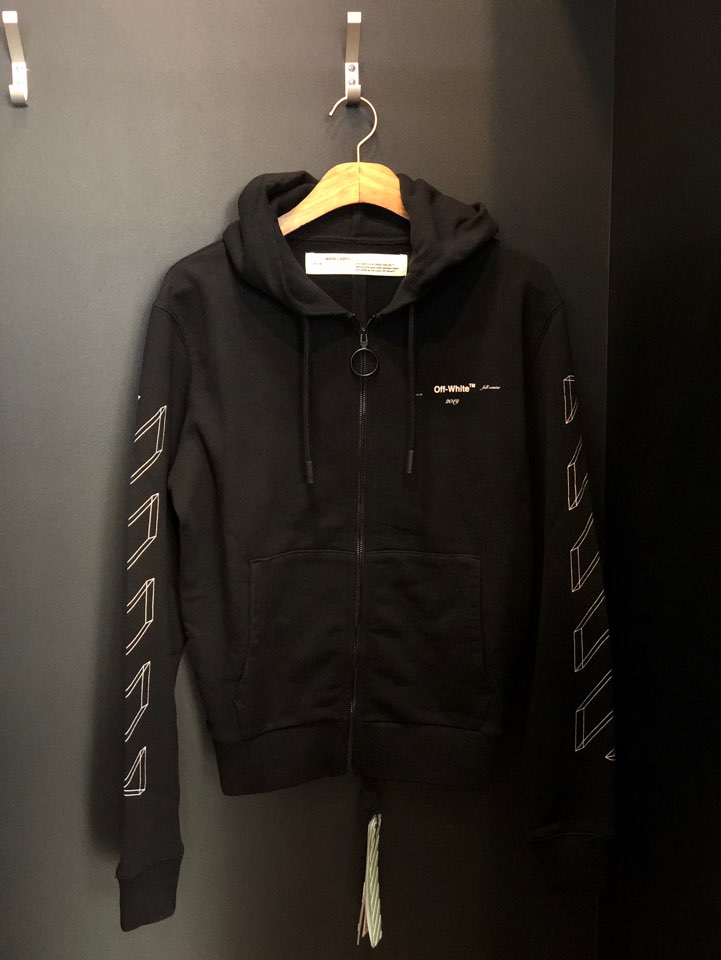 애로우 시그니처 후드 집업, 후드 점퍼 추천 [OFF WHITE] 오프화이트 3D 13