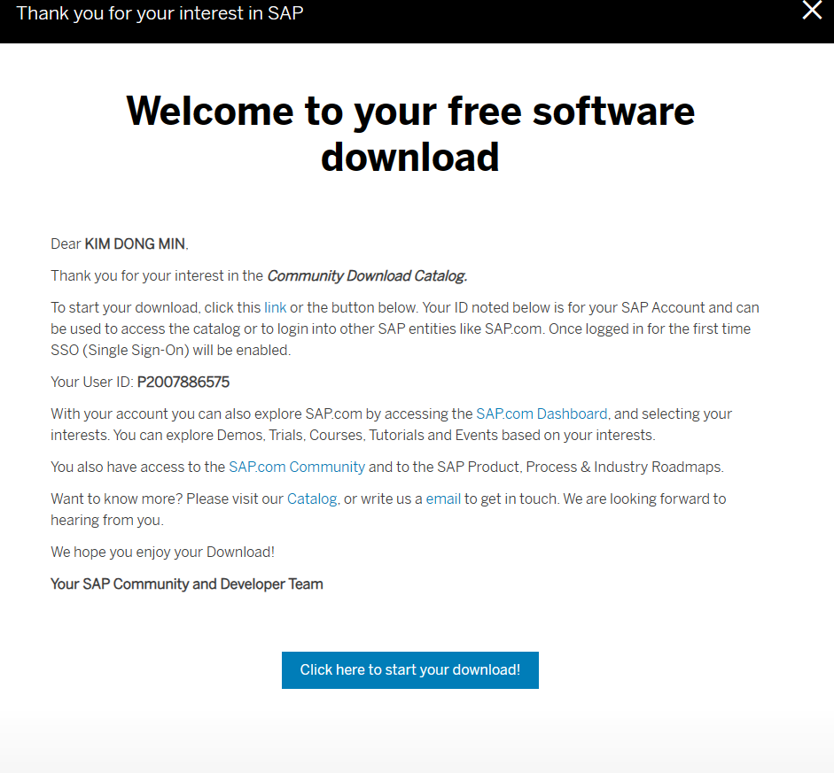 Welcome to your free software download