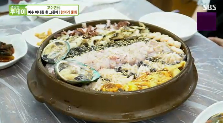 항아리 물회