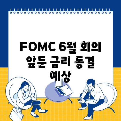FOMC 6월 회의 앞둔 금리 동결 예상, 환율 1350원대에 진입하게 될 전망입니다