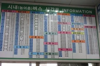 양평 터미널 시외버스 시간표 예매 요금_2